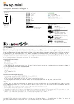 Предварительный просмотр 10 страницы Zafferano swap mini Instructions For Use Manual