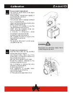 Предварительный просмотр 7 страницы ZAGATO 1gr Volumetrica Instruction Manual