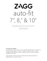 Preview for 19 page of Zagg auto-fit 7" Instructions Manual