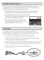 Preview for 4 page of Zagg Cover-Fit Instructions Manual