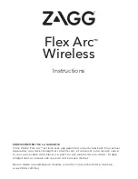 Предварительный просмотр 7 страницы Zagg Flex Arc Wireless Instructions Manual