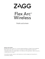 Предварительный просмотр 13 страницы Zagg Flex Arc Wireless Instructions Manual