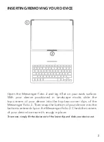 Preview for 3 page of Zagg messenger folio 2 Online Manual