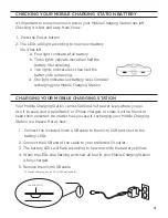 Preview for 5 page of Zagg Mobile Charging Station Instructions Manual