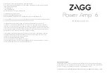 Предварительный просмотр 6 страницы Zagg Power Amp 6 Instructions Manual