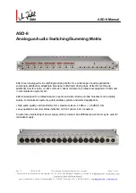 Предварительный просмотр 1 страницы Zahl ASD-8 Manual