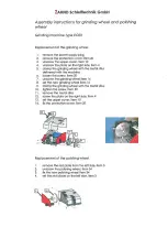 Предварительный просмотр 5 страницы ZAHND Schleiftechnik EC03 Instruction Manual