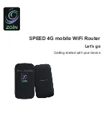 Zain SPEED 4G Owner'S Manual preview