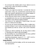 Preview for 10 page of Zain SPEED 4G Owner'S Manual