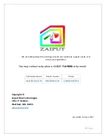 Preview for 10 page of Zaiput Flow Technologies BPR-1000 Instruction Manual