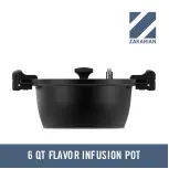 ZAKARIAN 6 QT Flavor Infusion Pot Use & Care Manual предпросмотр