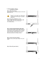 Предварительный просмотр 6 страницы Zalip BDW463AM User Manual