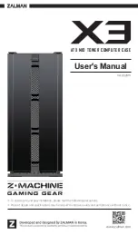 ZALMAN 8809213769467 User Manual preview