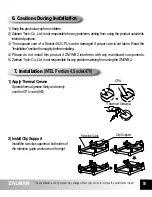 Preview for 6 page of ZALMAN AMD Athlon 64 Socket 754 CPU User Manual