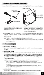 Предварительный просмотр 6 страницы ZALMAN CNPS 8000 User Manual