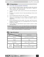 Preview for 2 page of ZALMAN CNPS10X Flex User Manual