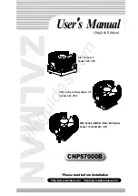 ZALMAN CNPS7000B Series User Manual preview