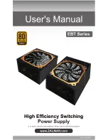 ZALMAN EBT series User Manual preview