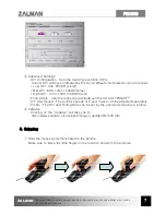 Предварительный просмотр 7 страницы ZALMAN FPSGUN FG1000 User Manual