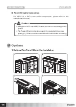 Preview for 14 page of ZALMAN GS1000 PLUS Manual