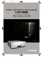 Preview for 1 page of ZALMAN HD135 User Manual