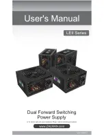 Preview for 1 page of ZALMAN LEII Series User Manual