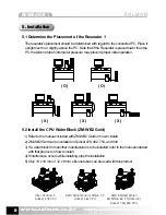 Preview for 8 page of ZALMAN RESERATOR1 Manual