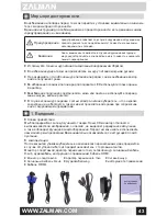 Предварительный просмотр 43 страницы ZALMAN TM270VA LED User Manual