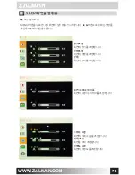 Предварительный просмотр 74 страницы ZALMAN TM270VA LED User Manual