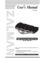 ZALMAN VNF100 User Manual preview