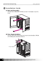 Preview for 8 page of ZALMAN Z-MACHINE GT1000 Manual