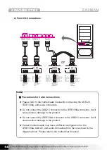 Предварительный просмотр 14 страницы ZALMAN Z-MACHINE GT900 Manual