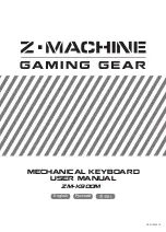 Preview for 1 page of ZALMAN Z-Machine ZM-K900M Manual