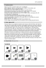 Предварительный просмотр 2 страницы ZALMAN Z1 NEO Manual