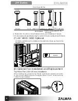 Предварительный просмотр 9 страницы ZALMAN Z11 Plus User Manual