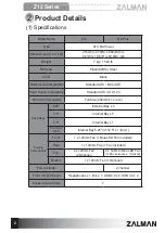 Preview for 4 page of ZALMAN Z12 Series User Manual