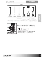 Предварительный просмотр 17 страницы ZALMAN Z5 U3 User Manual