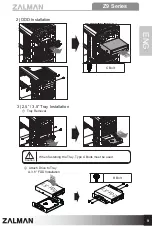 Предварительный просмотр 11 страницы ZALMAN Z9 series Manual