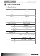 Preview for 3 page of ZALMAN Z9 U3 User Manual