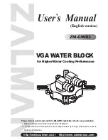 ZALMAN ZM-GWB3 User Manual preview