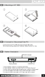 Preview for 3 page of ZALMAN ZM-HE135 Quick Manual