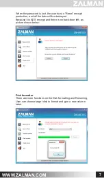 Preview for 8 page of ZALMAN ZM-HE135 Quick Manual