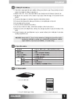 Предварительный просмотр 2 страницы ZALMAN ZM-NC1500 User Manual