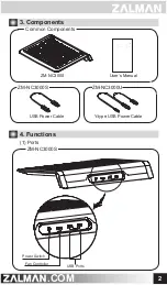 Предварительный просмотр 3 страницы ZALMAN ZM-NC3000 Series User Manual