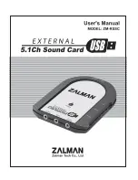 ZALMAN ZM-RSSC User Manual preview