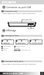 Preview for 13 page of ZALMAN ZM-VE500 Quick Manual