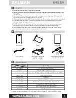 Preview for 3 page of ZALMAN ZM-WE450 User Manual