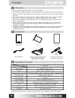 Preview for 10 page of ZALMAN ZM-WE450 User Manual