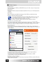 Preview for 12 page of ZALMAN ZM-WE450 User Manual