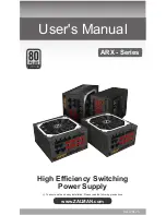 ZALMAN ZM1000-ARX User Manual preview